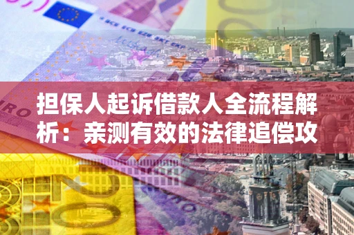 济南担保人起诉借款人全流程解析：亲测有效的法律追偿攻略