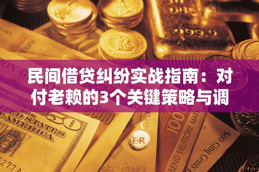 济南民间借贷纠纷实战指南：对付老赖的3个关键策略与调解盲区解析