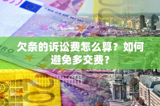 济南欠条的诉讼费怎么算？如何避免多交费？