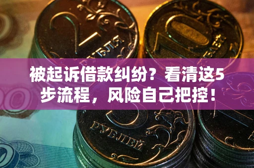 济南被起诉借款纠纷？看清这5步流程，风险自己把控！